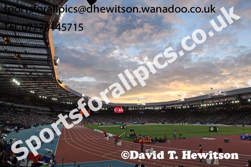 Hampden Park full for the Commonwealth Games, Glasgow. Photo: David T. Hewitson/Sports for All Pics